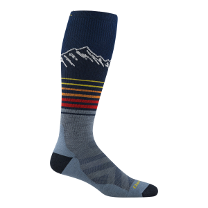 Men's Steep Lines Over-the-Calf Lightweight Ski & Snowboard Socks